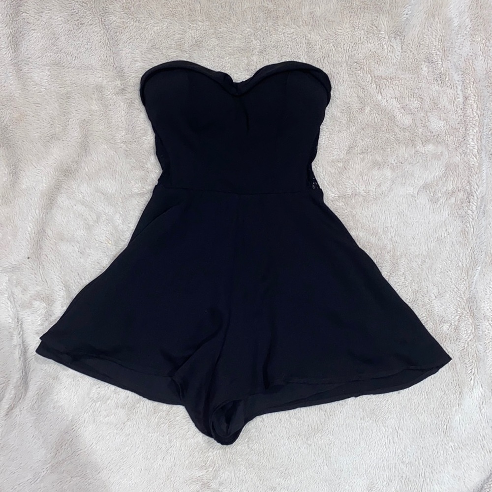 Strapless Romper
